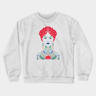 Tattoo Woman Crewneck Sweatshirt